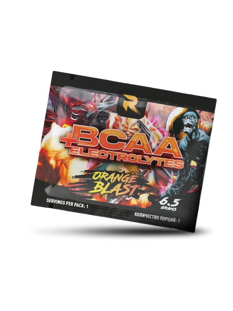пробник Reckful ® BCAA Eleсtrolytes 6,5g (Orange)